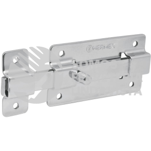 43720 PAC-37 PASADOR DE BARRA PLANA 4" ACABADO CROMO HERMEX