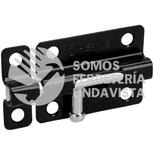 43694 PAS-36 PASADOR DE BARRIL 3" DE ACERO ACABADO NEGRO HERMEX