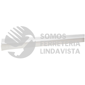 43035 GUPO-120B GUARDAPOLVO FIJO DE 120 CM BLANCO HERMEX