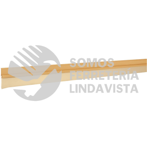 43032 GUPO-100D GUARDAPOLVO FIJO DE 100 CM DORADO HERMEX