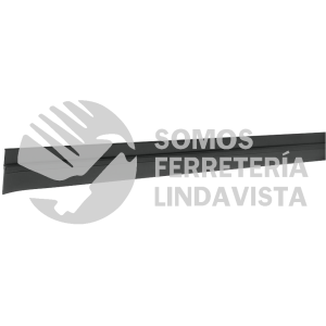 43037 GUPO-120N GUARDAPOLVO FIJO DE 120 CM NEGRO HERMEX