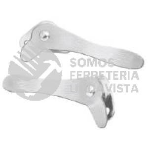 43006 MAPL-26 MANIJA PLANA JUEGO DE 2 PIEZAS HERMEX