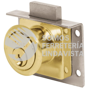 43565 CM-24L CERRADURA PARA MUEBLE MODELO 24 LATON HERMEX