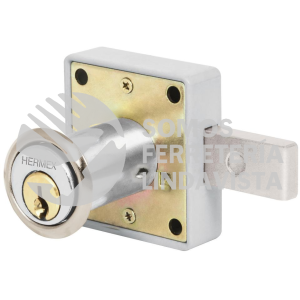 43559 CM-25C CERRADURA PARA MUEBLE MODELO 25 CROMO HERMEX
