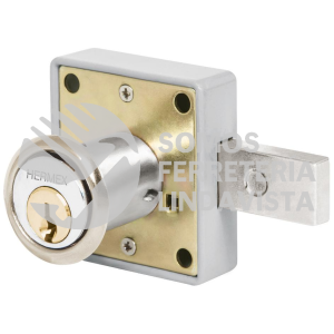 43560 CM-26C CERRADURA PARA MUEBLE MODELO 26 CROMO HERMEX