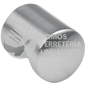 43807 PER-031 PERILLA ESTILO "CILINDRO" ACABADO NIQUEL SATINADO HERMEX
