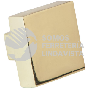43905 PER-092 PERILLA ESTILO "ANDAMIO" ACABADO LATON BRILLANTE HERMEX