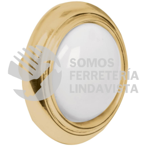 43815 PER-065 PERILLA ACABADO LATON BRILLANTE CON INSERTO CERAMICO HERMEX
