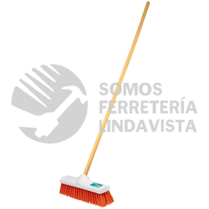 57035 CEPI-40 CEPILLO INDUSTRIAL CERDA RIGIDA DE 40 CM BASTON DE MADERA KLINTEK