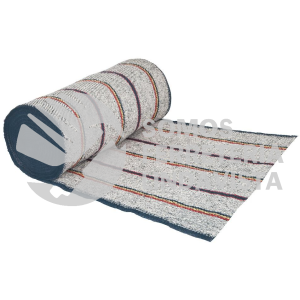 57058 JER-25A ROLLO DE 25 M DE JERGA SARGA GRUESA AZUL KLINTEK