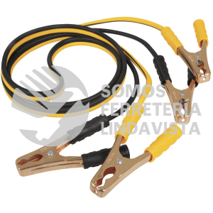 22808 CAP-2510P CABLES PASA CORRIENTE 2.5M 125 A 10 AWG CON FUNDA PRETUL