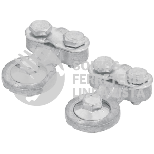 23040 TEBA-1 BLISTER 2 TERMINALES PLOMO POSTE LATERAL P/BATERIA PRETUL