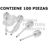 21692 VAL-BA BOLSA CON 100 VALVULAS PARA INFLAR BALONES PRETUL