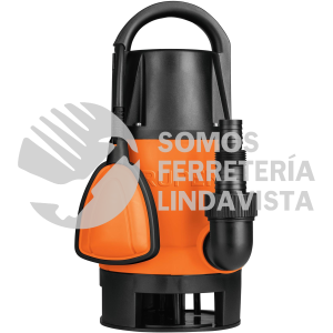 12603 BOS-1SP BOMBA SUMERGIBLE PLASTICA PARA AGUA SUCIA 1 HP TRUPER
