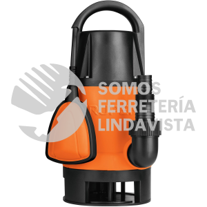 12604 BOS-1-1/2SP BOMBA SUMERGIBLE PLASTICA PARA AGUA SUCIA 1-1/2 HP TRUPER