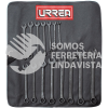 1200FMB JUEGO DE 15 LLAVES COMBINADAS FOSFATIZADAS METRICAS, 12 PUNTAS URREA