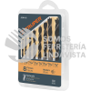 11338 JBMA-8 JUEGO DE 8 BROCAS CON PUNTA CENTRADORA PARA MADERA TRUPER