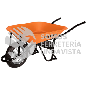 10233 CAT-45FF CARRETILLA 4.5 FT3 IMPONCHABLE BASTIDOR TUBULAR TRUPER