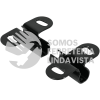 11876 J-CH JUEGO 2 CHUMACERAS P/CARRETILLAS DE 1 LLANTA TRUPER Y PRETUL