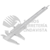14394 CAL-6MP CALIBRADOR VERNIER ANALOGICO 6" ACERO INOX STD Y MM TRUPER