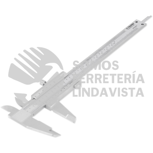 14394 CAL-6MP CALIBRADOR VERNIER ANALOGICO 6" ACERO INOX STD Y MM TRUPER