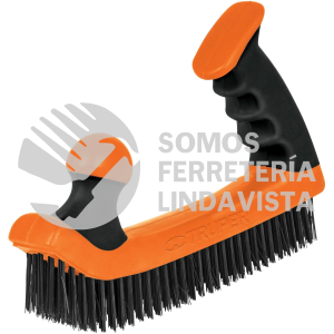 12656 CEA-76 CEPILLO DE ALAMBRE ACERO CARBONO 156 PINCELES DOBLE MGO. TRUPER