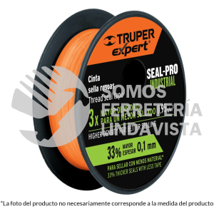 12517 CTF-3/4X13X CINTA SELLA ROSCAS 3/4" X 13 M DE LARGO INDUSTRIAL TRUPER