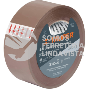 12556 CCA-150 CINTA DE EMPAQUE 48 MM X 150 M CANELA TRUPER