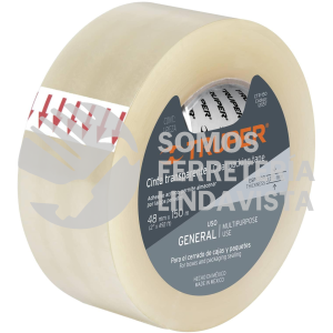12557 CTR-150 CINTA DE EMPAQUE 48 MM X 150 M TRANSPARENTE TRUPER