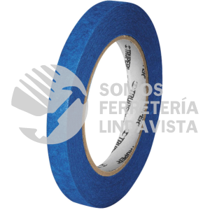 12620 MSK-1/2A CINTA MASKING TAPE AZUL DE 1/2" X 50 M TRUPER