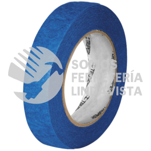 12622 MSK-1A CINTA MASKING TAPE AZUL DE 1" X 50 M TRUPER