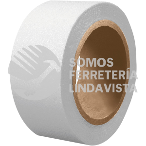 12533 CIA-25B ROLLO DE 5M DE CINTA ANTIDERRAPANTE BLANCA 50MM CON ABRASIVO TRUPER