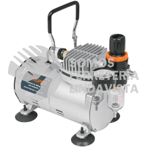 17247 COMP-AERO COMPRESOR DE DIAFRAGMA PARA AEROGRAFO 1/5 HP 110 V TRUPER