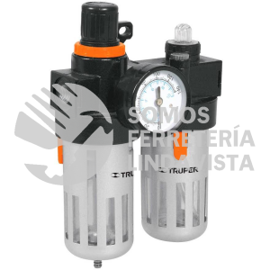 19238 UNI-LL-1/4 FILTRO Y REGULADOR DE AIRE CON MODULO DE LUBRICACION TRUPER