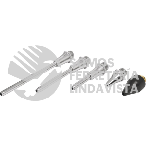 10650 J-BOQ-5 JUEGO DE BOQUILLAS PARA COMPRESOR DE AIRE 5 PIEZAS TRUPER