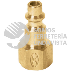 19082 CORAL-HEM-1/4 CONECTOR RAPIDO TIPO M NIQUELADO CUERDA 1/4 NPT HEMBRA TRUPER
