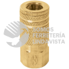 19084 COPLE-HEM-1/4 COPLE DE LATON CUERDA 1/4 NPT HEMBRA TRUPER