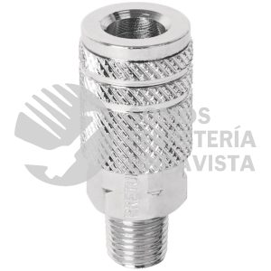 27029 COPLE-MA-1/4P COPLE ACERO CUERDA 1/4NPT MACHO PRETUL