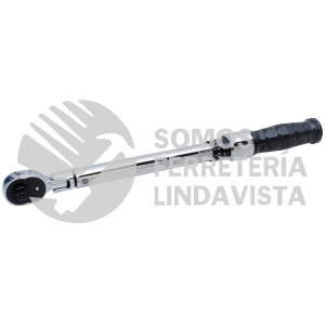 6007 TORQUIMETRO DE TRUENO ESCALA DUAL CABEZA FLEXIBLE CUADRO DE 3/8", 10-80 FT-LB URREA