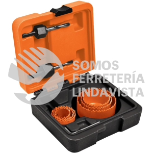 18082 KIT-8 KIT 9 CORTACIRCULOS PARA MADERA ESTUCHE TRUPER