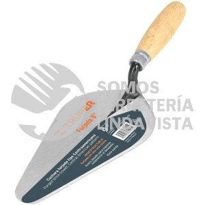 13006 CT-9C CUCHARA PARA ALBAÑIL 9" FORJADA TIPO CENTROAMERICANA TRUPER
