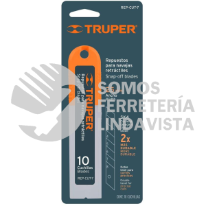 17903 REP-CUT-7 ESTUCHE CON 10 CUCHILLAS SK4 DE 25 MM PARA CUTTER TRUPER