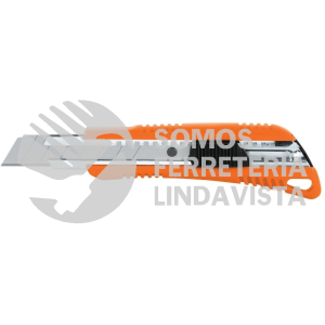 16974 CUT-6 CUTTER 18 MM REFORZADO DE PLASTICO CON ALMA METALICA TRUPER