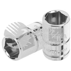 13161 D-1414 DADO DE 7/16" 6 PUNTAS CUADRO 1/4" TRUPER