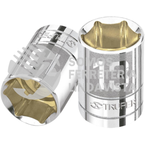 13175 D-1413-M DADO DE 13 MM 6 PUNTAS CUADRO 1/4" TRUPER