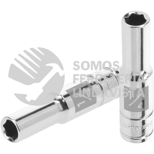 13182 D-1408-L DADO LARGO DE 1/4" 6 PUNTAS CUADRO 1/4" TRUPER