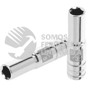 13183 D-1409-L DADO LARGO DE 9/32" 6 PUNTAS CUADRO 1/4" TRUPER