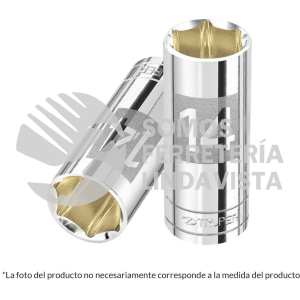 13189 D-1418-L DADO LARGO DE 9/16" 6 PUNTAS CUADRO 1/4" TRUPER