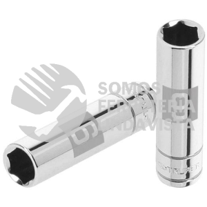 13203 D-1409-LM DADO LARGO DE 9 MM 6 PUNTAS CUADRO 1/4" TRUPER