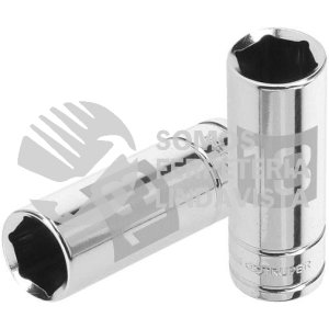 13207 D-1413-LM DADO LARGO DE 13 MM 6 PUNTAS CUADRO 1/4" TRUPER